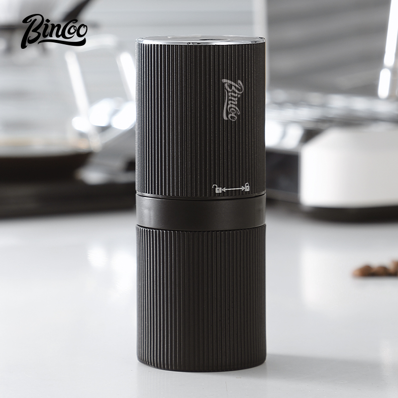 Coffee Equipment Camping - Портативная электрическая кофемолка Bincoo, перезаряжаемая регулируемая