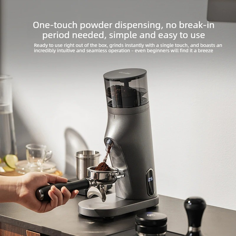 Coffee Grinder Burr Flat - Электрическая кофемолка Gemilai 9010C 220V 150W,