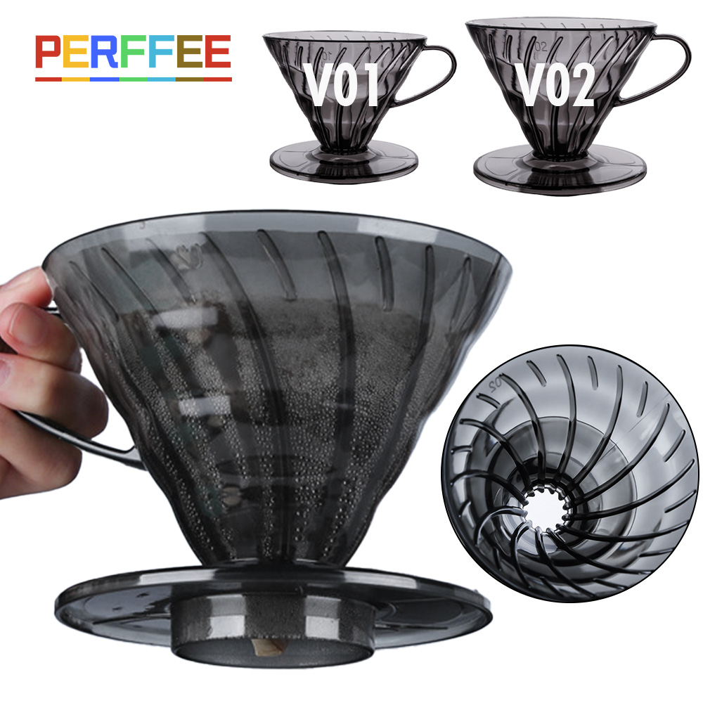Dosing Funnel Ring - Фильтры для кофе V-образные пластиковые капельницы