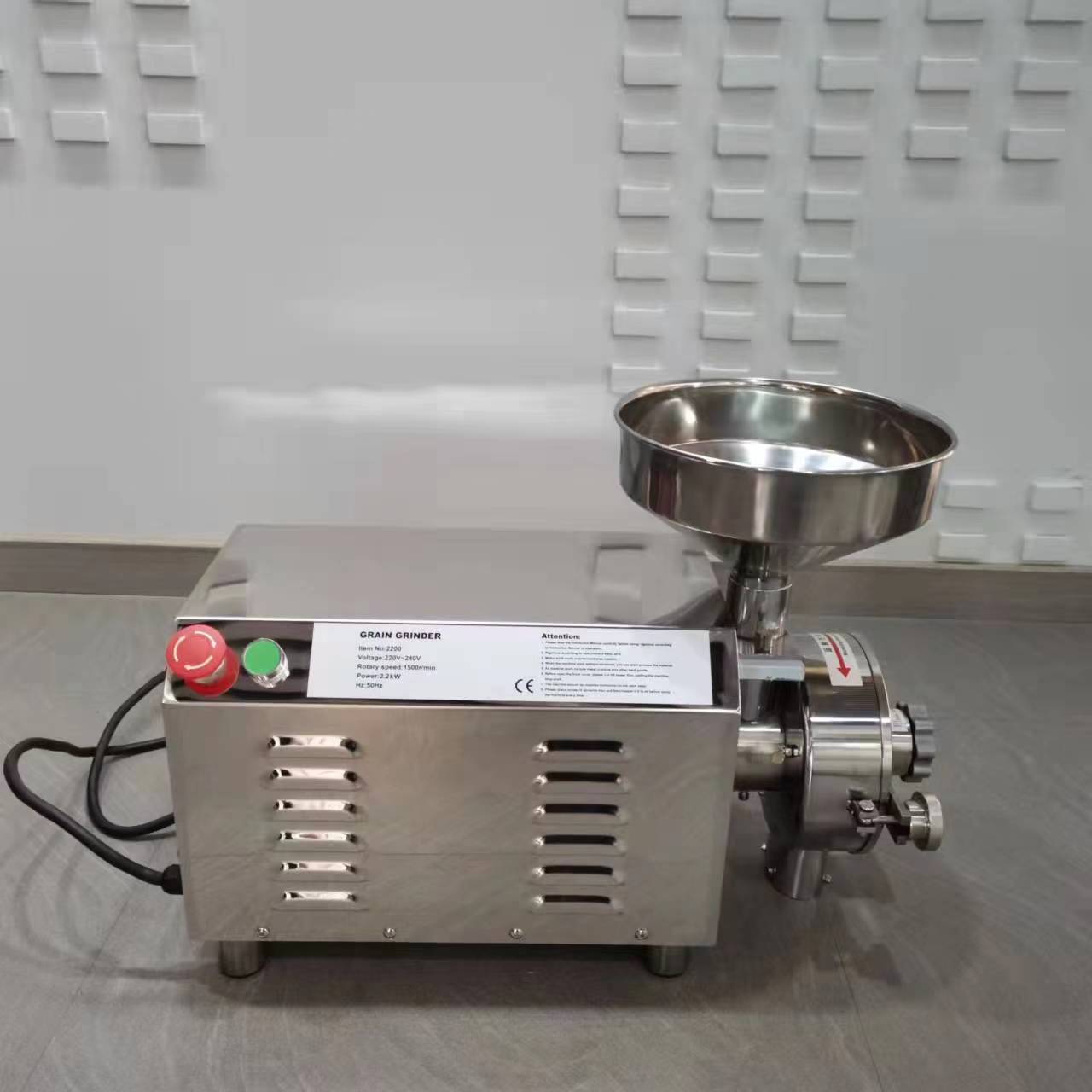Coffee Equipment Grinder - Высокая профессиональная универсальная кофемолка из нержавеющей