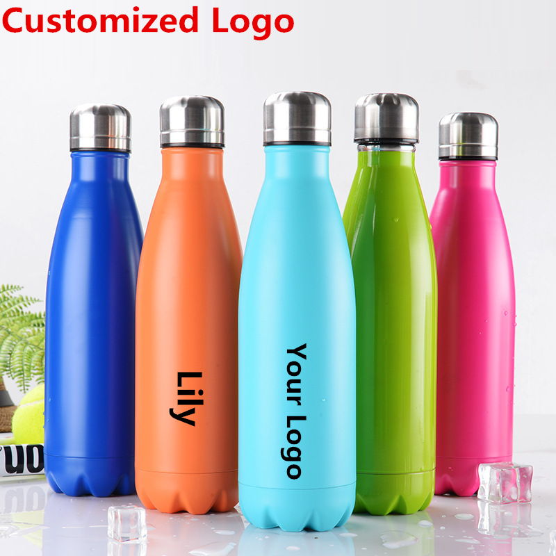 Coffee Equipment Logo - Термосы-бутылки для воды DIY, 500 мл,