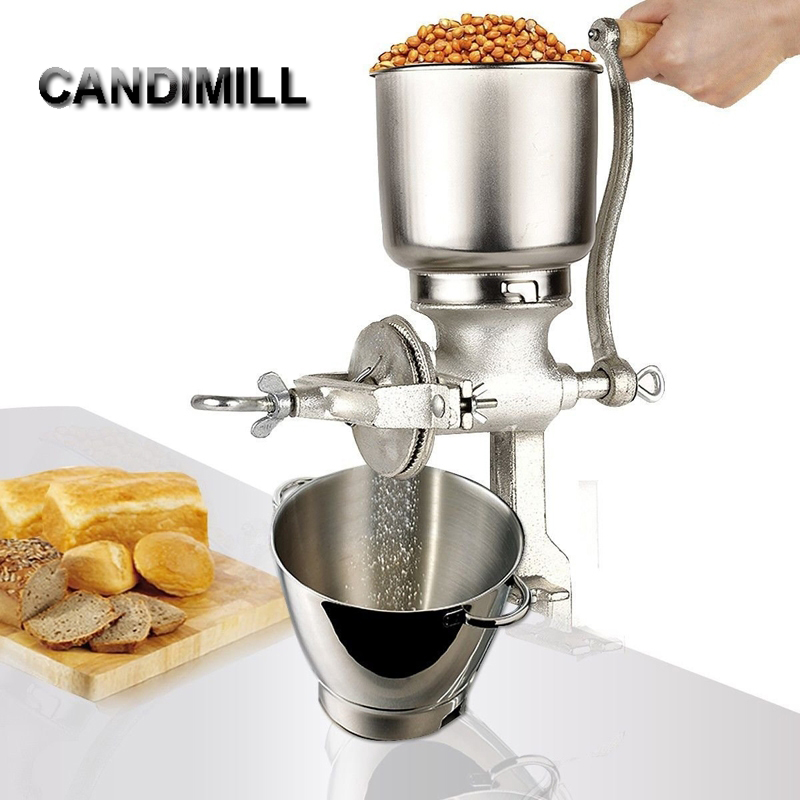 Coffee Grinder Burr Flat - CANDIMILL Многофункциональный небольшой ручной шлифовальный станок,