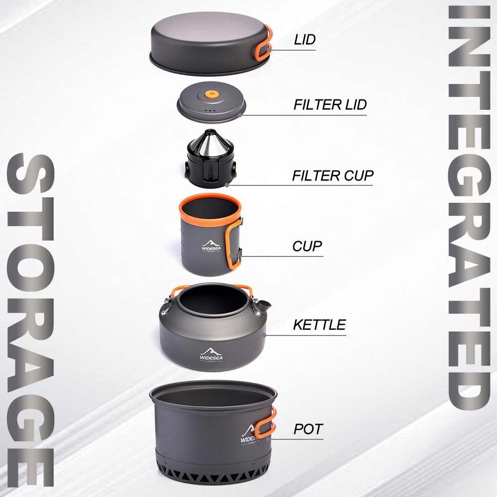 Посуда для кемпинга, набор ули – обзор и цена Coffee Equipment Camping
