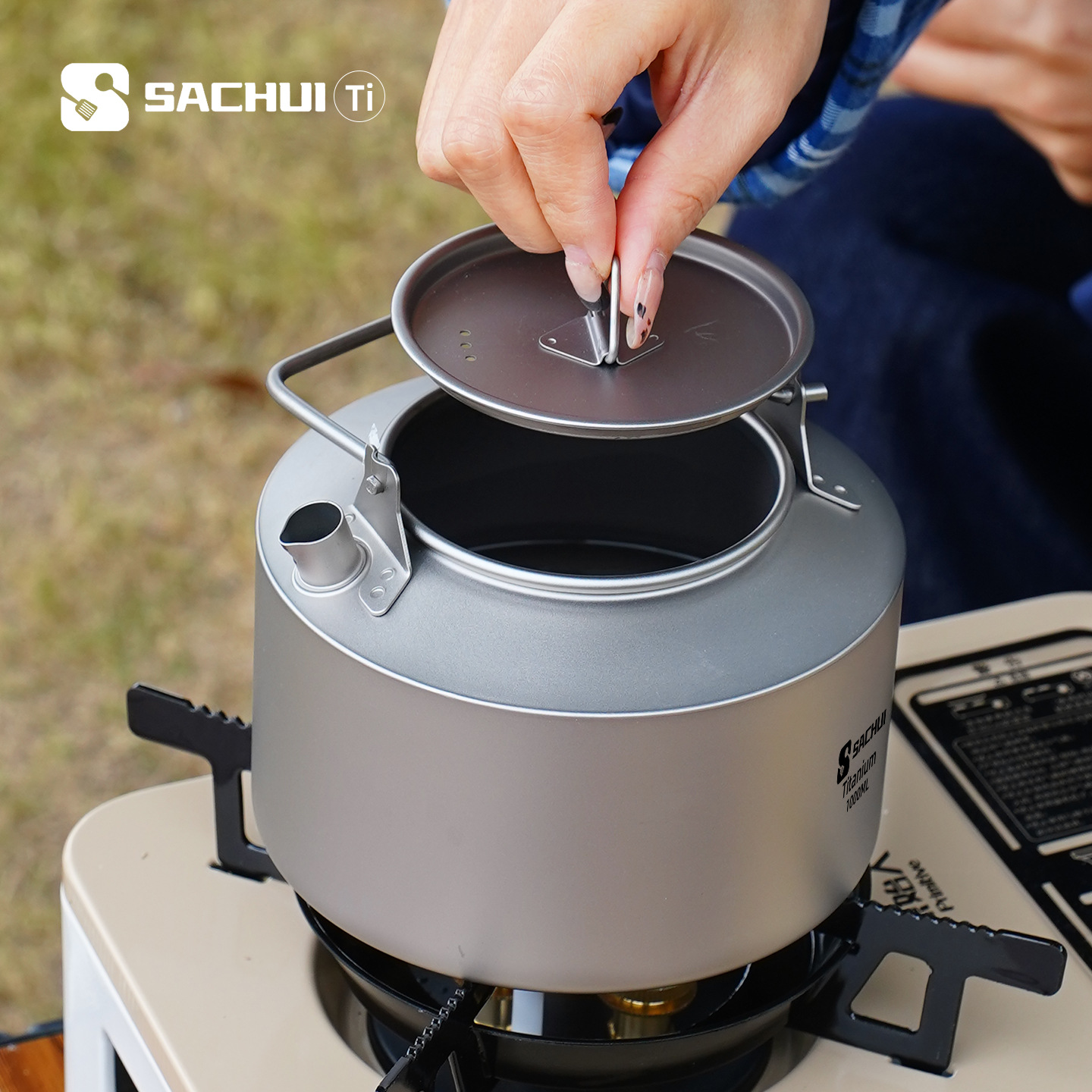 Чайник из чистого титана 1000  – обзор и цена Coffee Equipment Camping