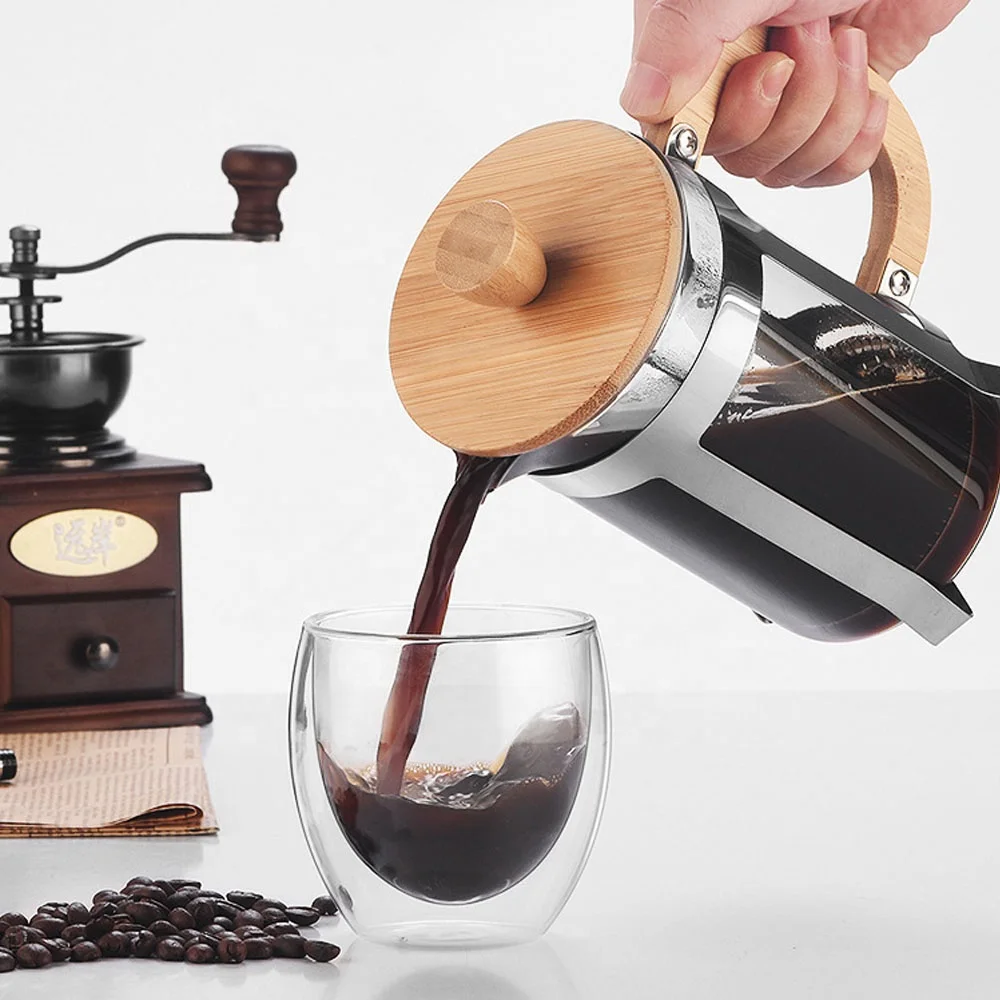 Кофейник-пресс из нержавеющей  – обзор и цена Coffee Equipment For Camping