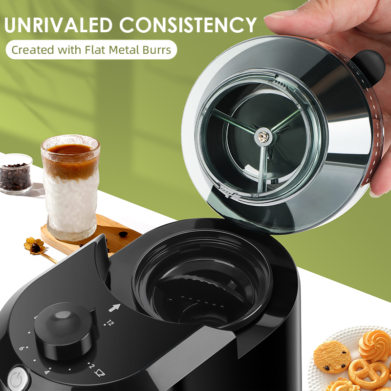 Электрическая кофемолка Wancle – обзор и цена Coffee Grinder Burr Flat