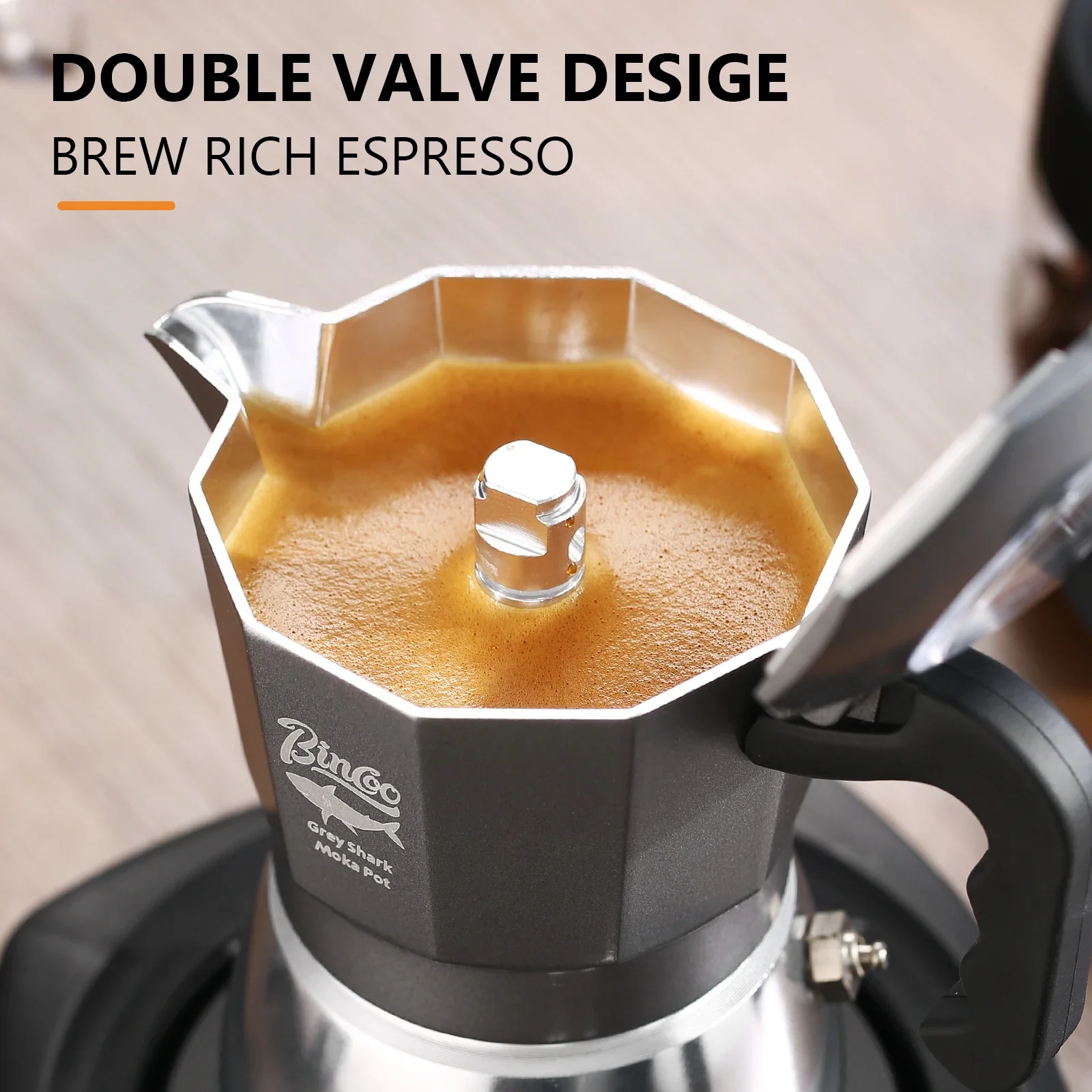 Кофеварка Bincoo Moka Pot на 2 – обзор и цена Coffee Equipment Camping