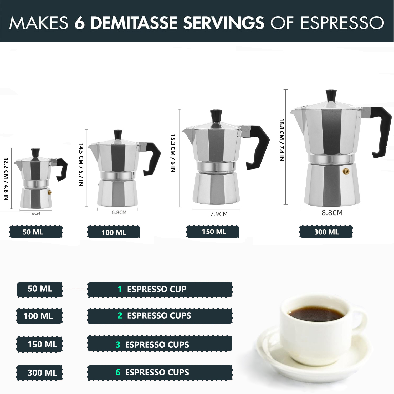Классическая алюминиевая мока- – обзор и цена Coffee Equipment Camping