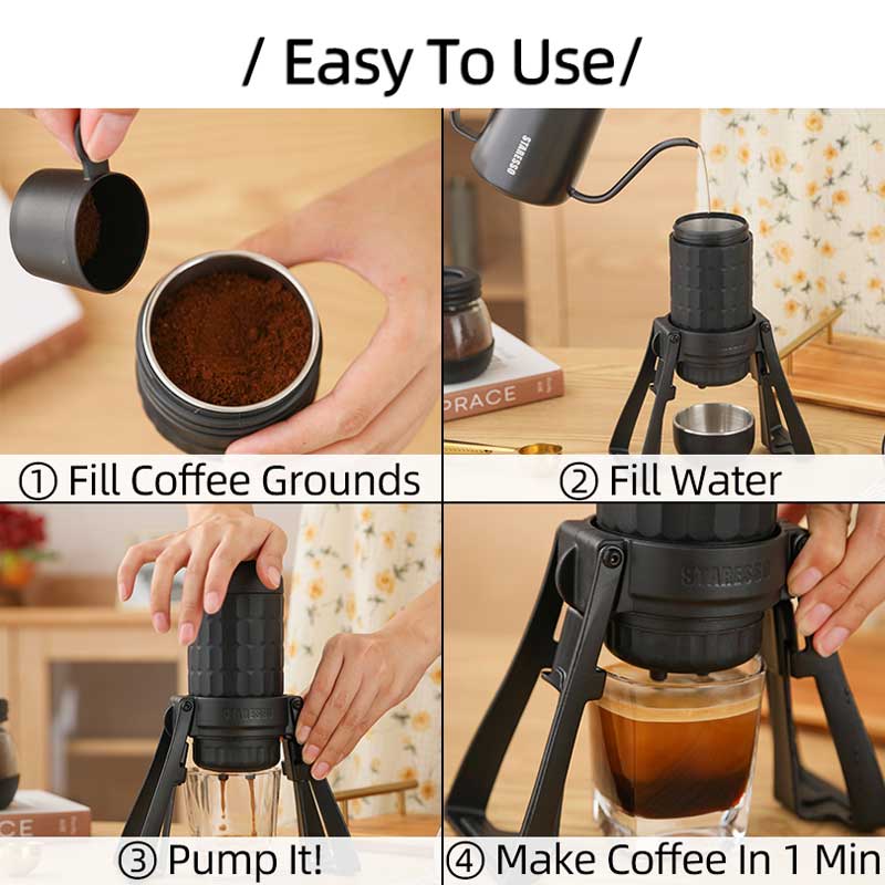 STARESSO Mirage SP300 Plus Пор – обзор и цена Coffee Equipment For Camping